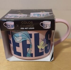 Disney The Little Mermaid Ariel Ocean Feels Color Change Zak brand Mug Brand Ne